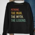 Petrone Name Shirt Petrone Family Name V2 Sweatshirt Gifts for Old Women