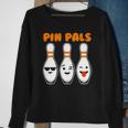 Pin Pals Cute Funny Bowling Sweatshirt Gifts for Old Women