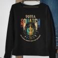 Poppa Squatch - Funny Bigfoot Sasquatch Fathers Day Gift Sweatshirt Gifts for Old Women