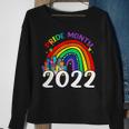 Pride Month 2022 Lgbt Rainbow Flag Gay Pride Ally Sweatshirt Gifts for Old Women