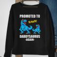 Promoted To Dad Again 2022 Trex Daddy Again Est 2022 Ver2 Sweatshirt Gifts for Old Women