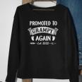 Promoted To Grampy Again Est 2022 Leveled Up To Grampy Sweatshirt Gifts for Old Women