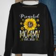 Promoted To Mommy Est 2022 Sunflower New Mothers Day Gifts Sweatshirt Gifts for Old Women