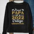 Proud Papa Of 2022 College Graduate Grandpa Graduation Sweatshirt Gifts for Old Women
