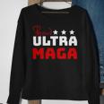 Proud Ultra Maga V6 Sweatshirt Gifts for Old Women