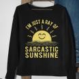 Ray Of Sarcastic Sunshine Funny For Men & Women Sarcastic Sweatshirt Gifts for Old Women
