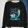 Stepdad Of The Birthday Mermaid Matching Family Sweatshirt Gifts for Old Women