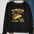 Taco Emergency Call 9 Juan Juan Cinco De Mayo Funny Sweatshirt Gifts for Old Women