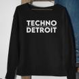 Techno Detroit Dj Rave Music Lover Sweatshirt Gifts for Old Women