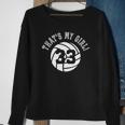 Thats My Girl 33 Volleyball Player Mom Or Dad Gift Sweatshirt Gifts for Old Women