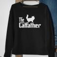 The Catfather Persian Cat Lover Funny Father Cat Dad Sweatshirt Gifts for Old Women