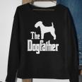 The Dogfather - Funny Dog Gift Funny Lakeland Terrier Sweatshirt Gifts for Old Women