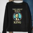 The Great Maga King Donald Trump Ultra Maga Sweatshirt Gifts for Old Women