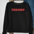 Thembo Them Bimbo Nonbinary Genderfluid Pronouns Pride Sweatshirt Gifts for Old Women