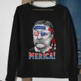 Theodore Roosevelt Merica 4Th July Men Usa Us President Sweatshirt Gifts for Old Women
