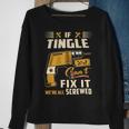 Tingle Blood Runs Through My Veins Name V2 Sweatshirt Gifts for Old Women