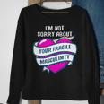 Too Clumsy To Be Around Fragile Masculinity 215 Shirt Sweatshirt Gifts for Old Women