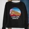 Two In The Pink One In The Stink Donut Two Coot One Boot Sweatshirt Gifts for Old Women