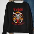 Tyson Name Gift Tyson Name Halloween Gift Sweatshirt Gifts for Old Women