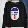 Ultra Maga 4Th Of July Raglan Baseball Tee Sweatshirt Gifts for Old Women
