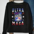 Ultra Maga The Return Of The Great Maga King V2 Sweatshirt Gifts for Old Women