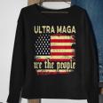 Ultra Maga We The People Vintage Sweatshirt Gifts for Old Women