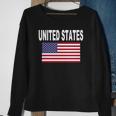 United States Flag Cool Usa American Flags Top Tee Sweatshirt Gifts for Old Women