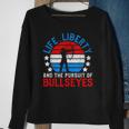 Usa Archery Funny Bow And Arrow July 4Th Archer Gift Sweatshirt Gifts for Old Women