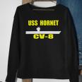 Uss Hornet Cv-8 Aircraft Carrier Sailor Veterans Day D-Day T-Shirt Sweatshirt Gifts for Old Women