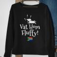 Vat Hom Fluffy Funny South African Small Dog Phrase Sweatshirt Gifts for Old Women