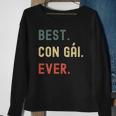 Vietnamese Daughter Gifts Designs Best Con Gai Ever Sweatshirt Gifts for Old Women