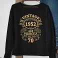 Vintage 1952 The Man Myth Legend 70 Year Old Birthday Gifts Sweatshirt Gifts for Old Women