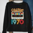 Vintage 1970 Awesome 52 Years Old Retro 52Nd Birthday Bday Sweatshirt Gifts for Old Women