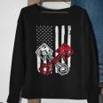 Vintage American Flag Piston Funny Muscle Car Mechanic 558 Trending Shirt Sweatshirt Gifts for Old Women