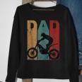 Vintage Motocross Dad Dirt Bike Fathers Day 4Th Of July Sweatshirt Gifts for Old Women