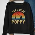 Vintage Reel Cool Poppy Fish Fishing Fathers Day Gift Classic Sweatshirt Gifts for Old Women