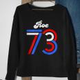 Vintage Reproductive Rights Pro Roe 1973 Pro Choice Sweatshirt Gifts for Old Women