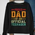 Vintage Thirteen Retro Proud Dad Of An 544 Shirt Sweatshirt Gifts for Old Women