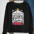 Weekend Forcast Camping Retro Vintage 27 Shirt Sweatshirt Gifts for Old Women