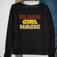 Womens Black Girl Magic Black Woman Blm Rights Pride Proud Sweatshirt Gifts for Old Women