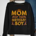 Womens Mom Of The Birthday Boy Cowboy Western Theme Birthday Party Sweatshirt Gifts for Old Women