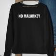 Womens No Malarkey Sweatshirt Gifts for Old Women