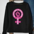 Womens Rights Are Human Rights Pro Choice Sweatshirt Gifts for Old Women