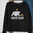 Womens Vintage Mama Bear Pride Mother Teens Mom Lesbian Gay Lgbtq Sweatshirt Gifts for Old Women