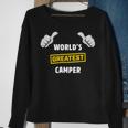 Worlds Greatest Camper Funny Camping Gift CampShirt Sweatshirt Gifts for Old Women