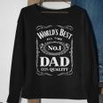 World´S Best No 1 Dad – Daddy – Father - Gift Sweatshirt Gifts for Old Women