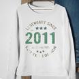 11 Years Old Bday Legendary Since 2011 - Vintage 11Th Birthday Sweatshirt Gifts for Old Women