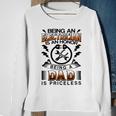 Being An Electrician Is An Honor Being A Dad Is Priceless Sweatshirt Gifts for Old Women