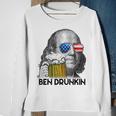 Ben Drankin Drunking Funny 4Th Of July Beer Men Woman V3 Sweatshirt Gifts for Old Women