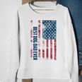 Best Dog Dad Ever | Cute Fathers Day Funny 4Th Of July Gift Sweatshirt Gifts for Old Women